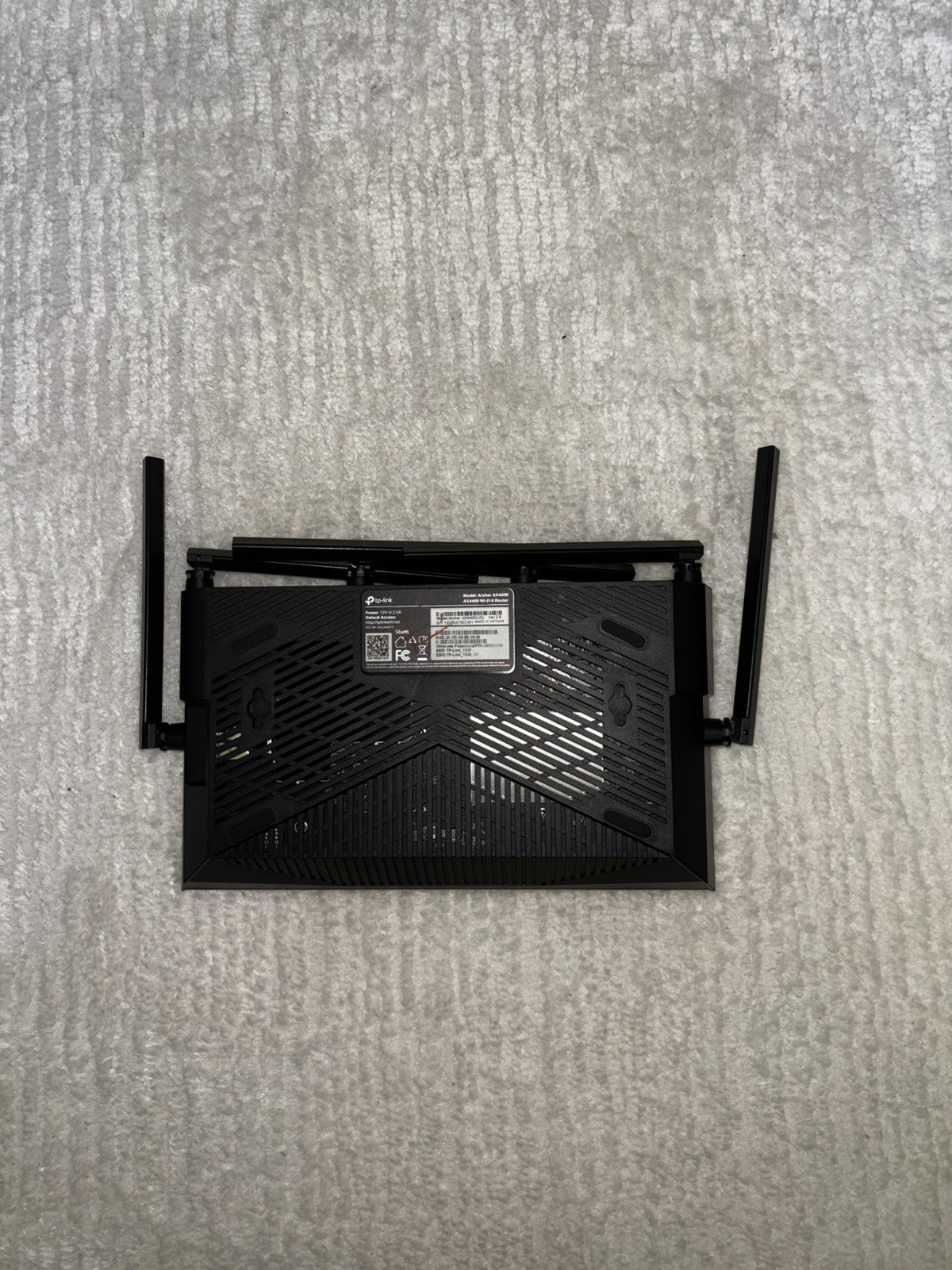 TP-Link AX4400 Mesh Dual Band 6-Stream Router | NO CORDS