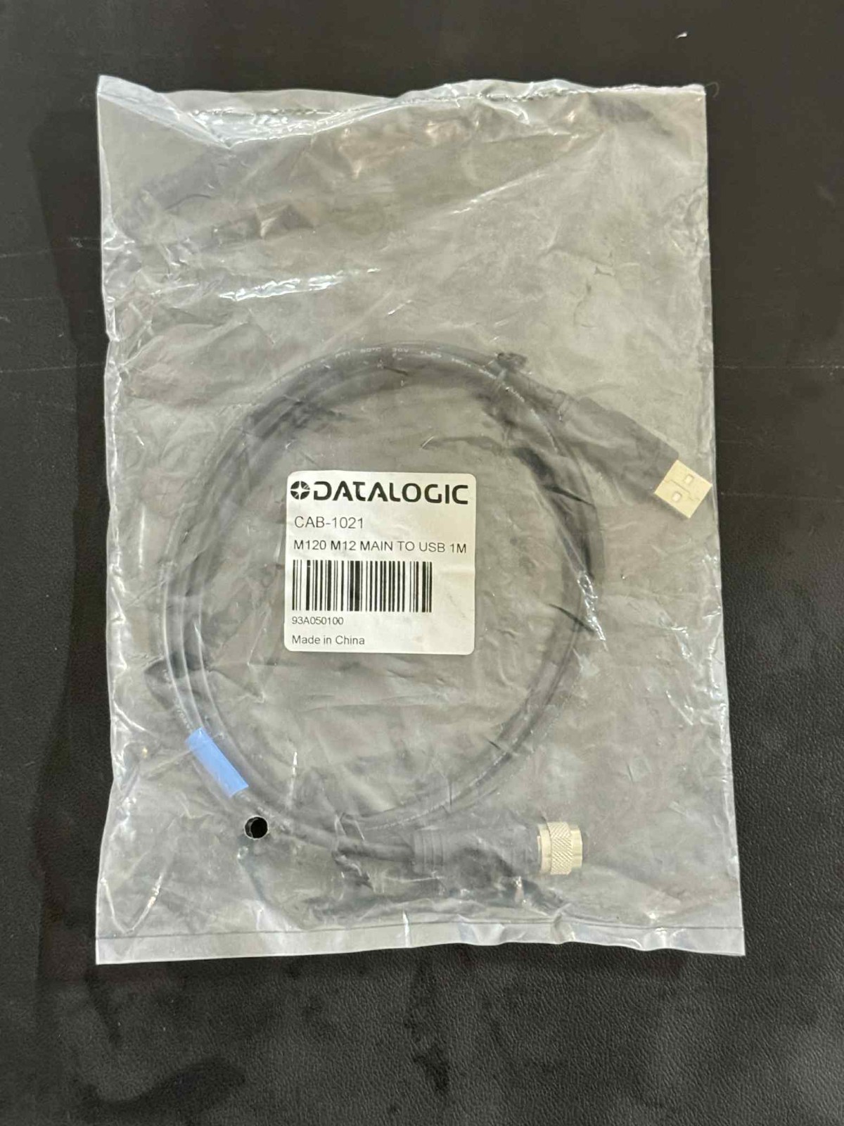 1pcs Replacement M12 To USB Cable for Datalogic CAB-1021 93A050100 BRAND NEW
