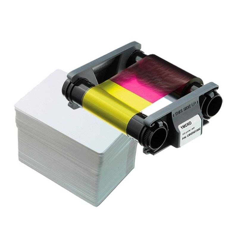 Evolis CBGP0001C Consumable Pack For 100 Color Prints