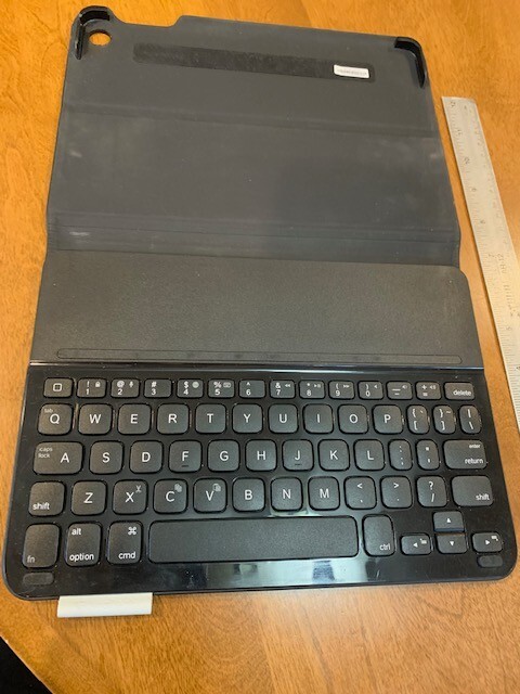 Logitech Type+ Protective Wireless Keyboard Folio Cover Case iPad Air - Black
