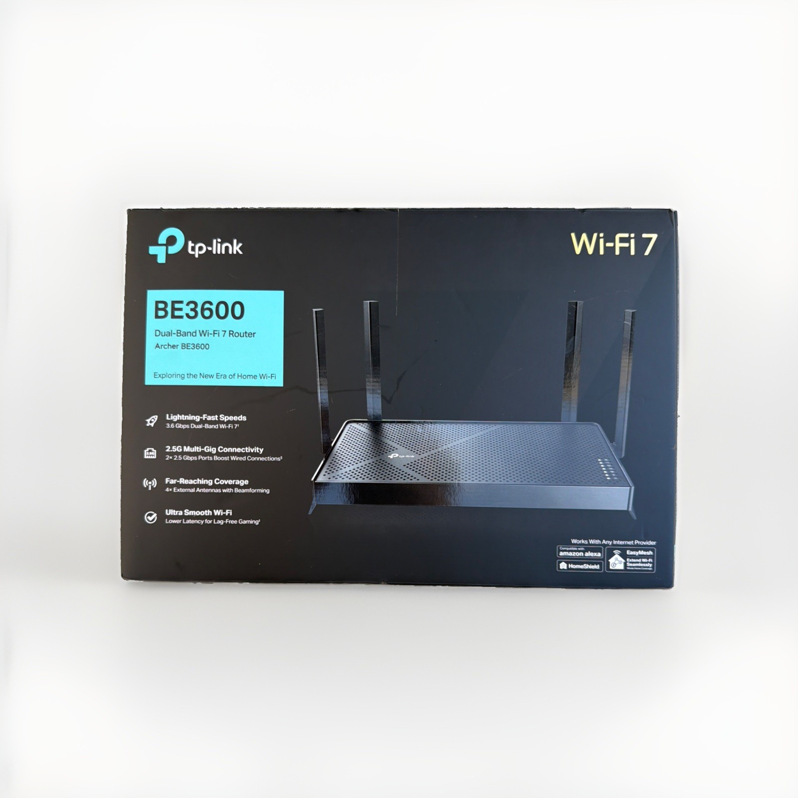 TP-Link Dual-Band BE3600 Wi-Fi 7 Router Archer BE230 [Never Used]