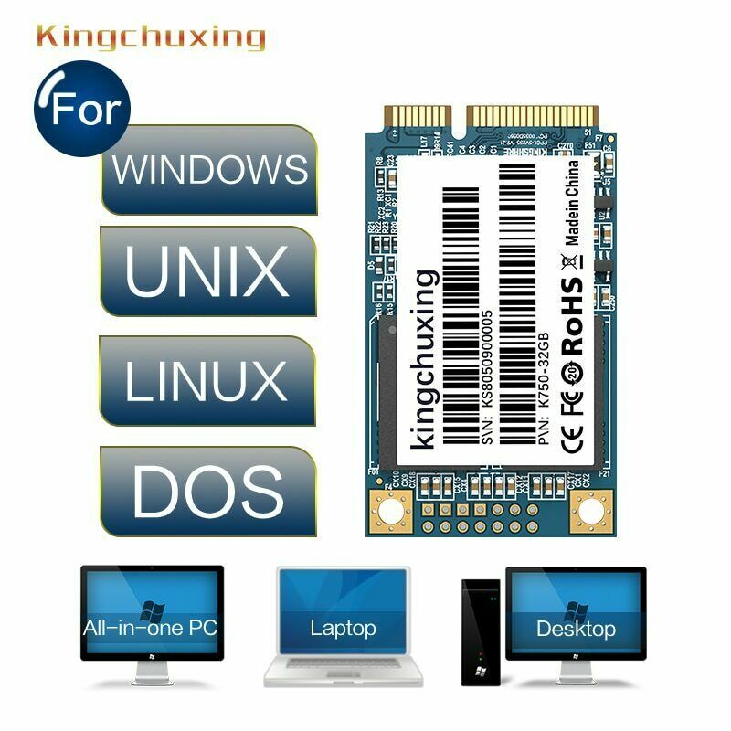 mSATA SSD 1TB SATA III 3D NAND Flash Internal Solid State Drive Mini SATA