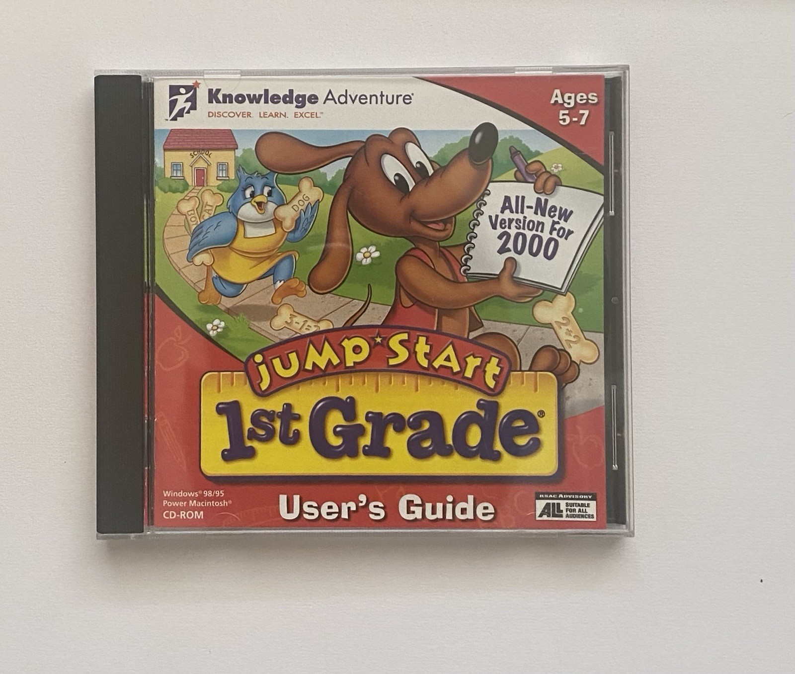 Jump Start 1st - Grade User's Guide - PC - CD - ROM - Educational Learning 2000