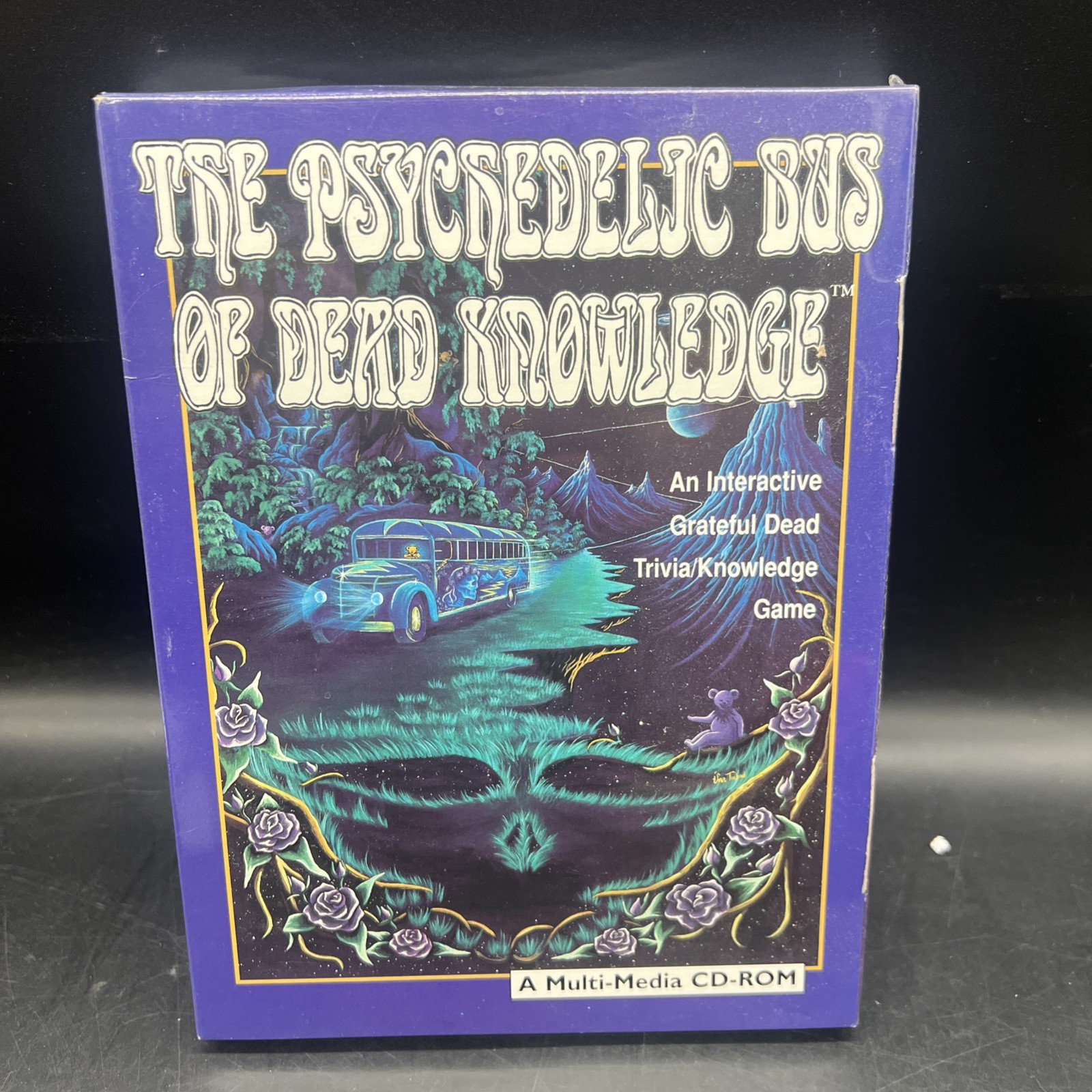 Grateful Dead - The Psychedelic Bus Of Dead Knowledge - Rare Cover CD-ROM 1997