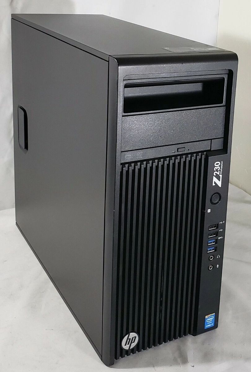 HP Z230 Tower PC Core i7-4790 CPU  3.60GHz 16GB RAM 1TB HDD WIN 10 Pro.
