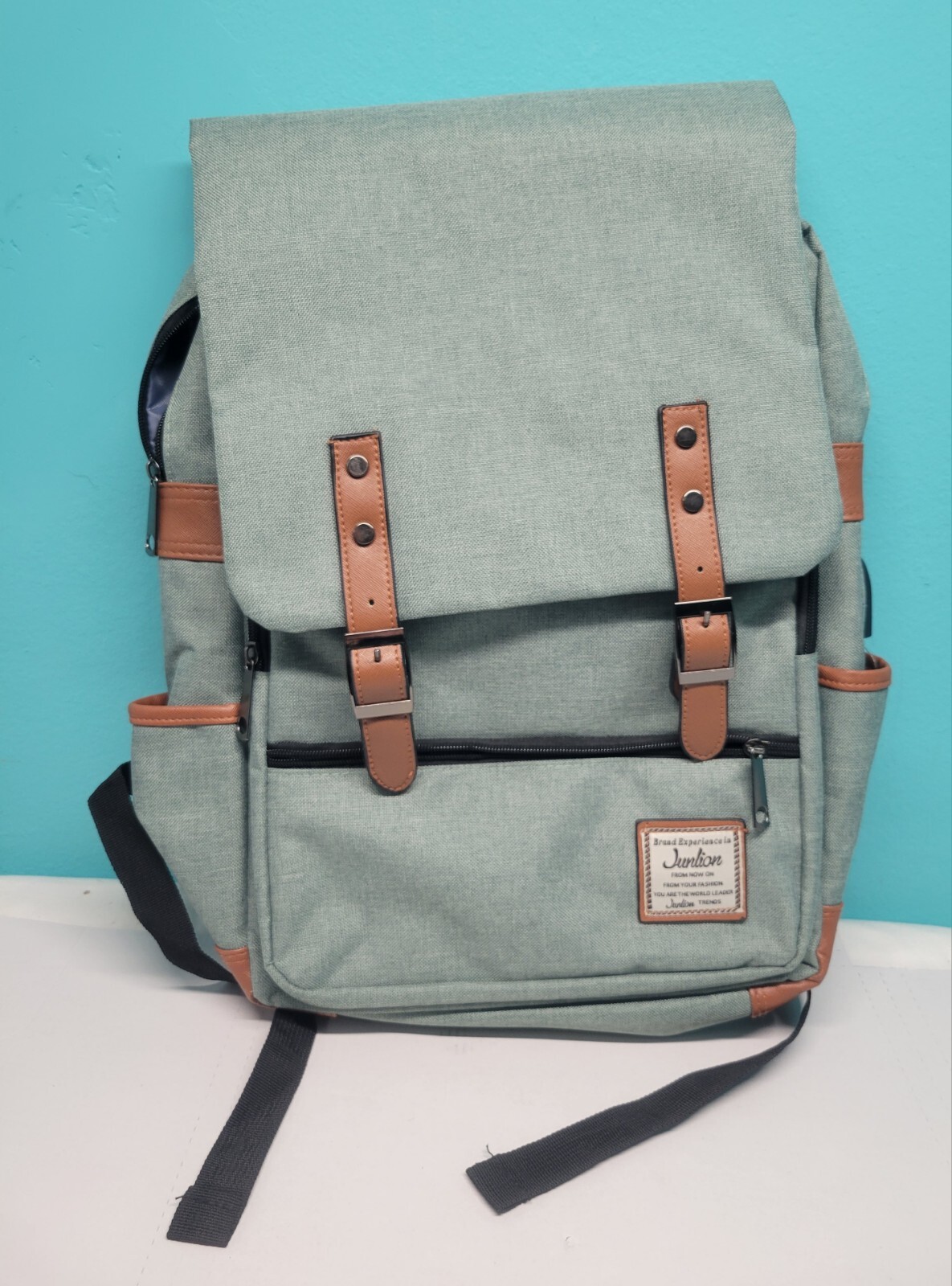 Junlion High Quality European Style Laptop Backpack Men Women School USB