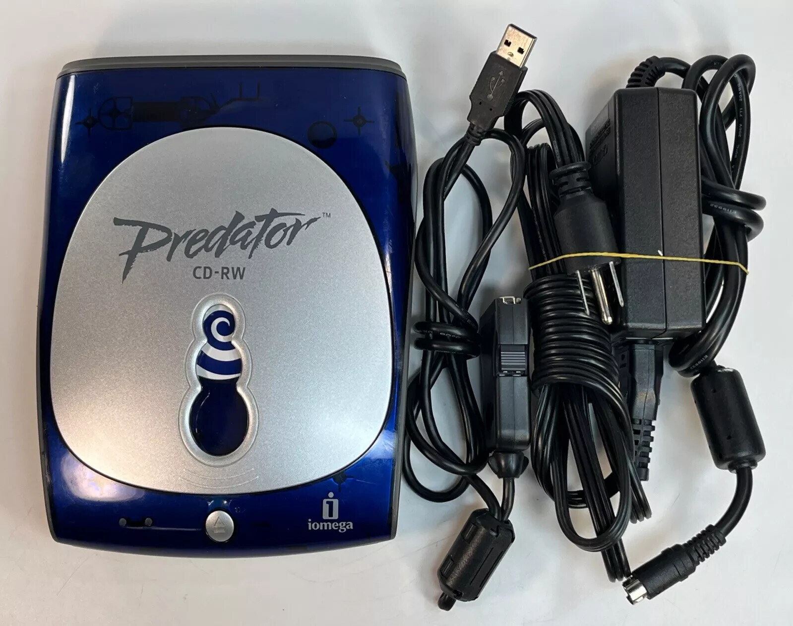 Iomega Predator CD-RW 40X12X40X USB 2.0 External Drive Computer w/Original Box
