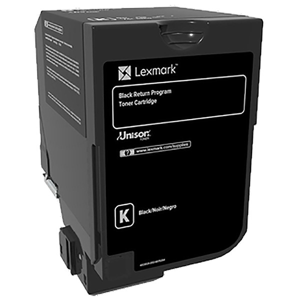 Lexmark 74C10K0 Black Return Program Toner Cartridge - Black