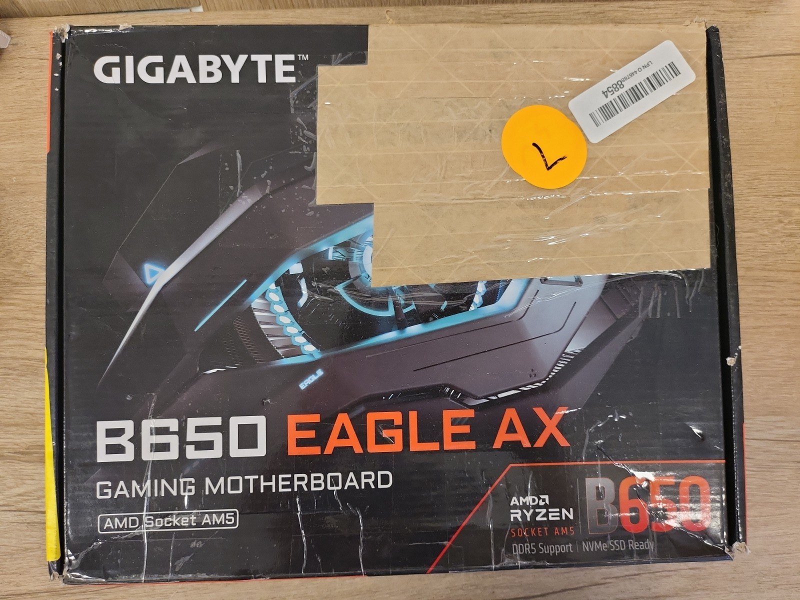GIGABYTE B650 EAGLE AX Gaming Motherboard AMD Socket AM5 ATX 4x DDR5 TESTED