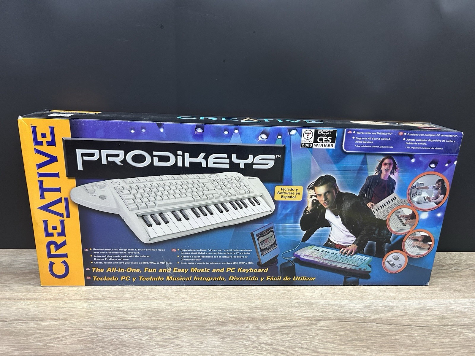 Creative Prodikeys All-In -One Music & PC Keyboard Brand New In Box