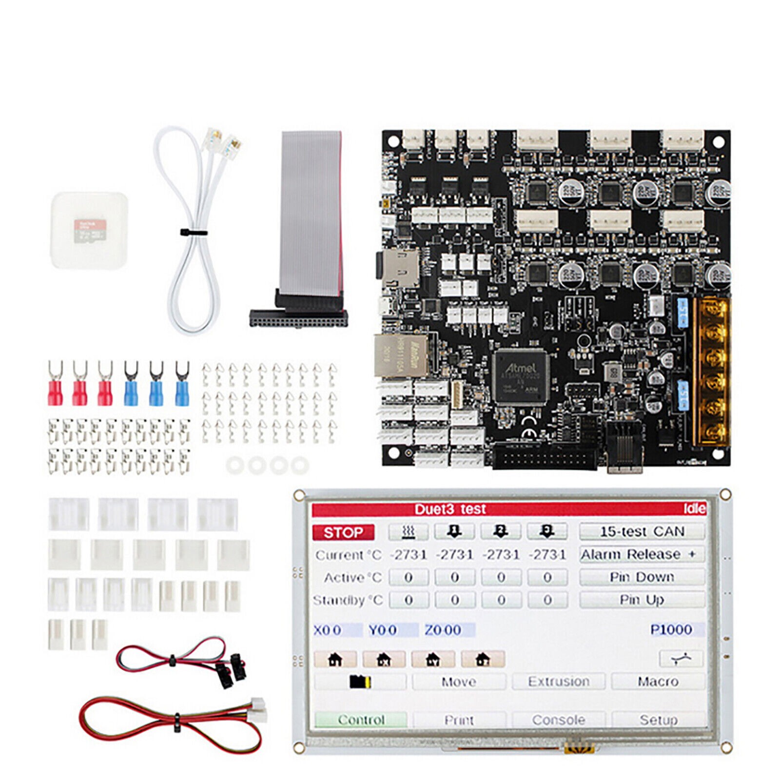 Motherboard Mainboard Control Expansion Board DUET3 6HC+7i Display 3DPrinter Set