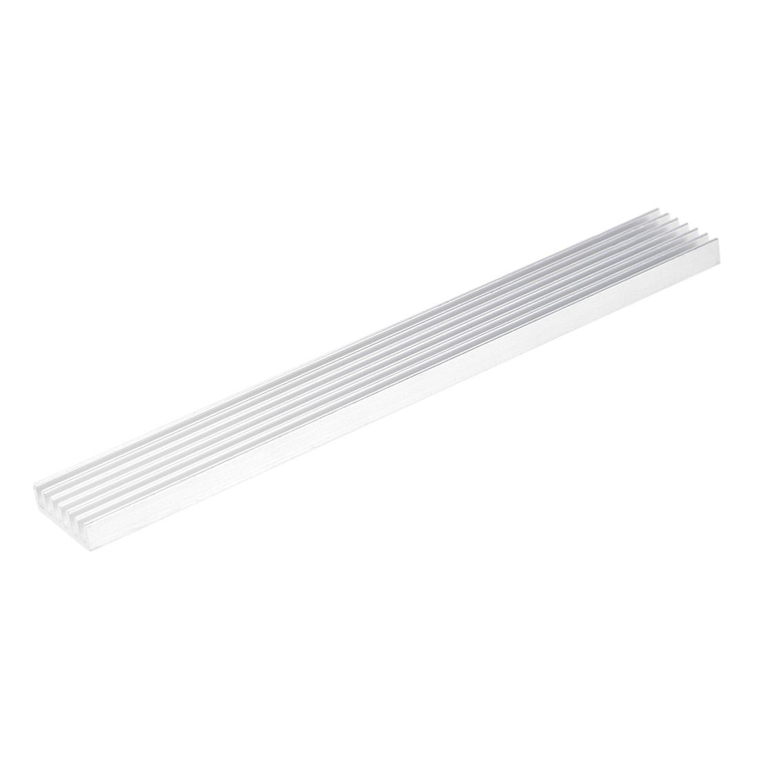Parallel Line Notch Heatsinks for MOS GPU IC Chip Silver