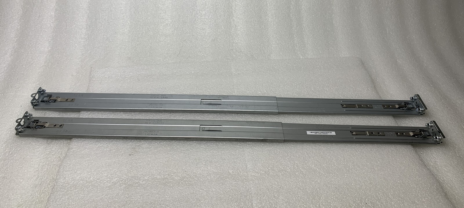 HP / HPE 1U Server Rackmount Rail Kit (part numbers 728437-001 / 714511-001)