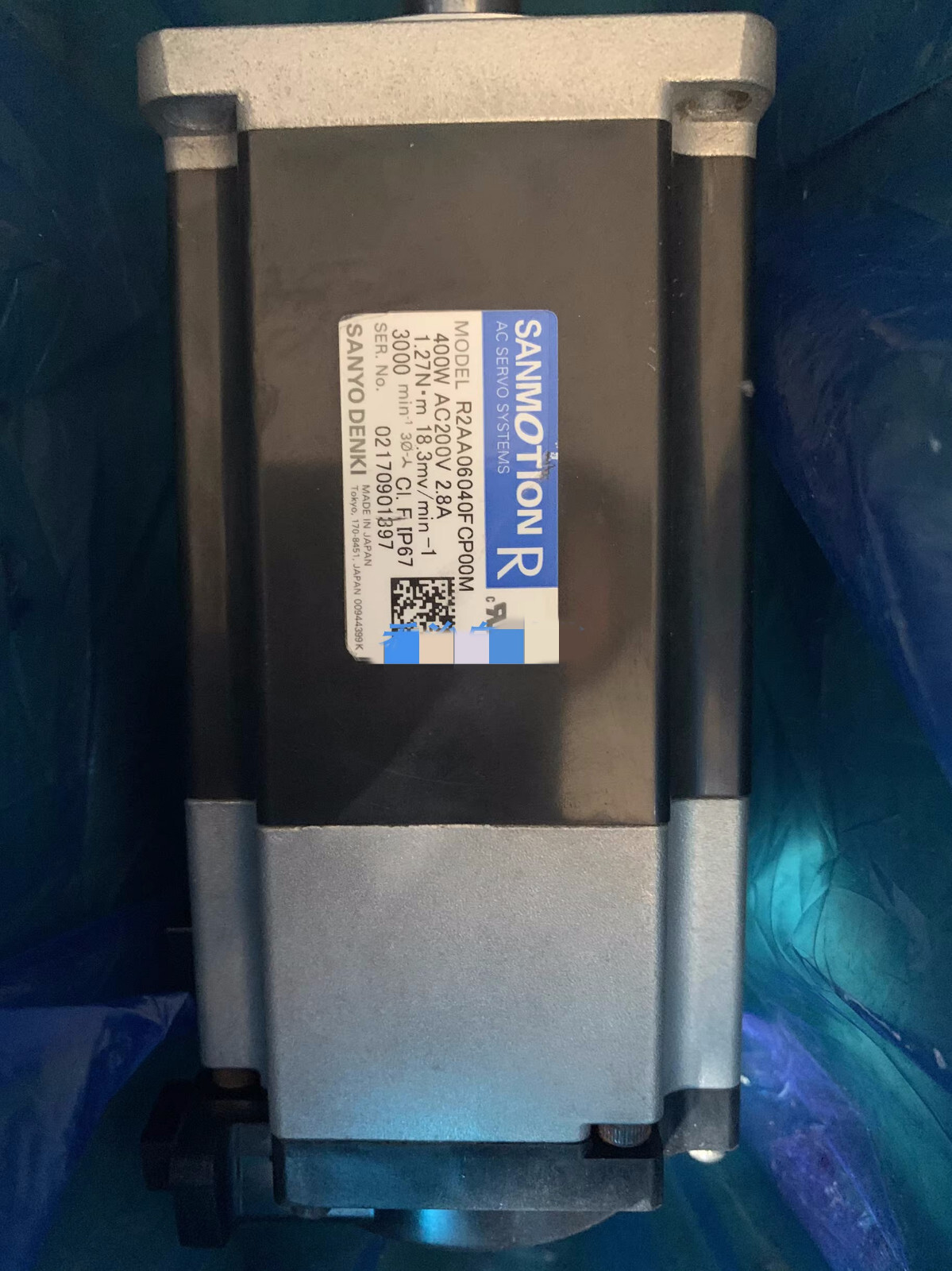 1PC NEW SANYO DENKI R2AA06040FCP00M SERVO MOTOR Via DHL or FedEX
