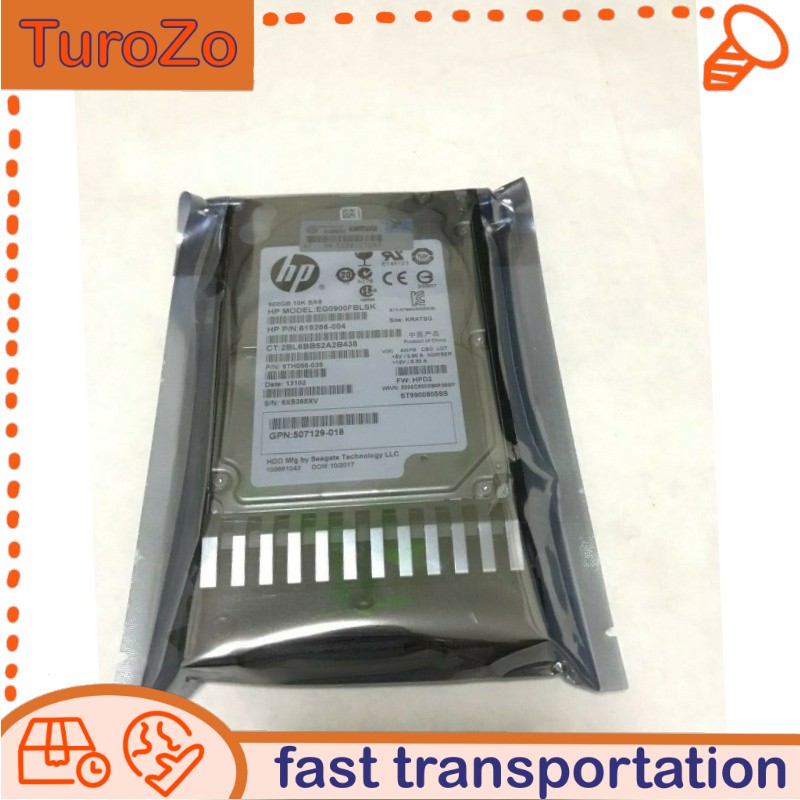 C8S59A HP 730703-001 MSA 900GB Ent 6G 10K RPM SAS 2.5 in DP HP HDD Hard Drive
