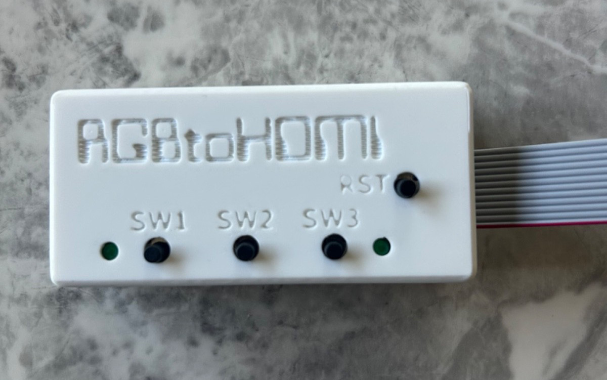 RGBtoHDMI RGB2HDMI  MDA Hercules CGA EGA to HDMI HD Video Converter w/Buffer brd