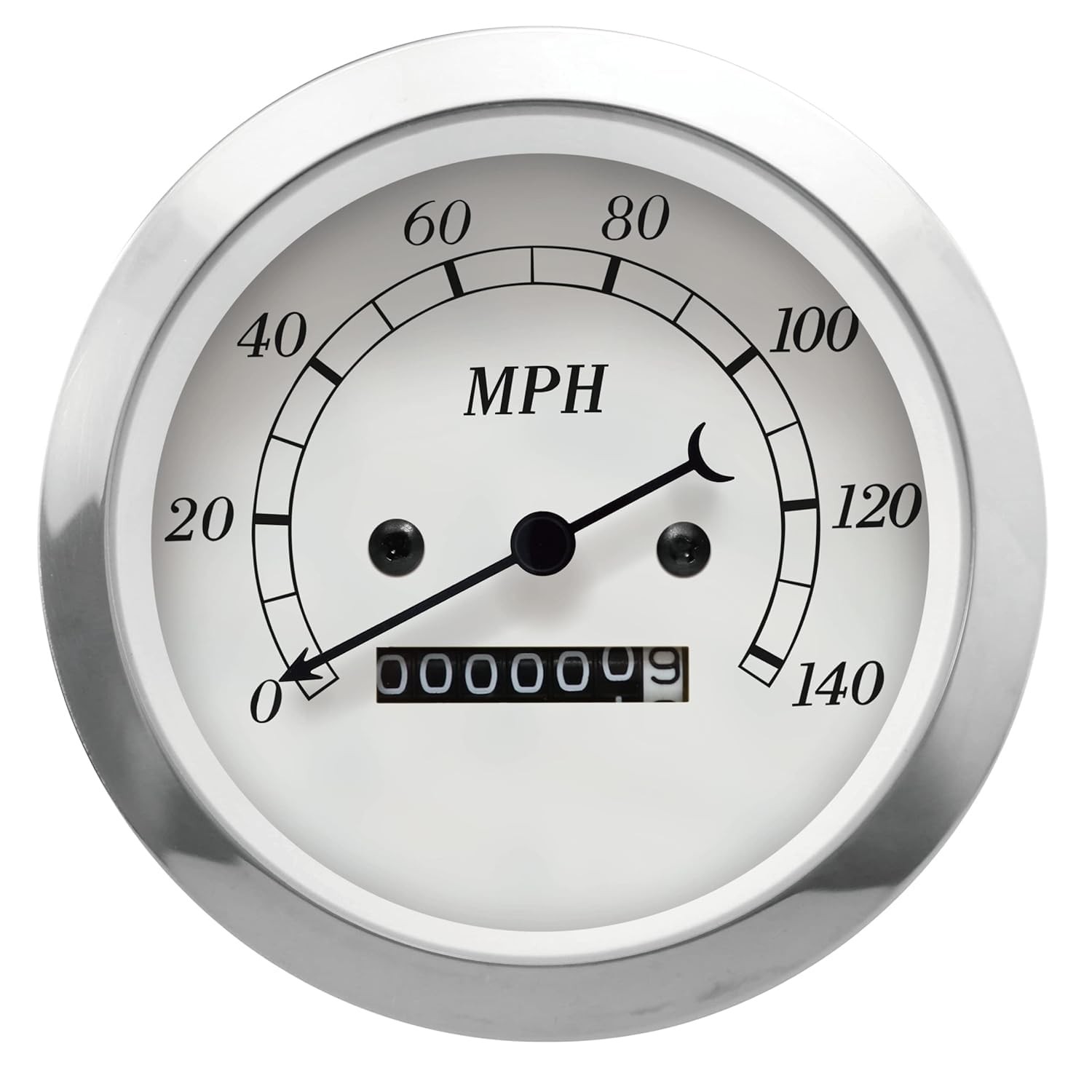 85mm 3-3/8" Classic Series Mechanical Speedometer
