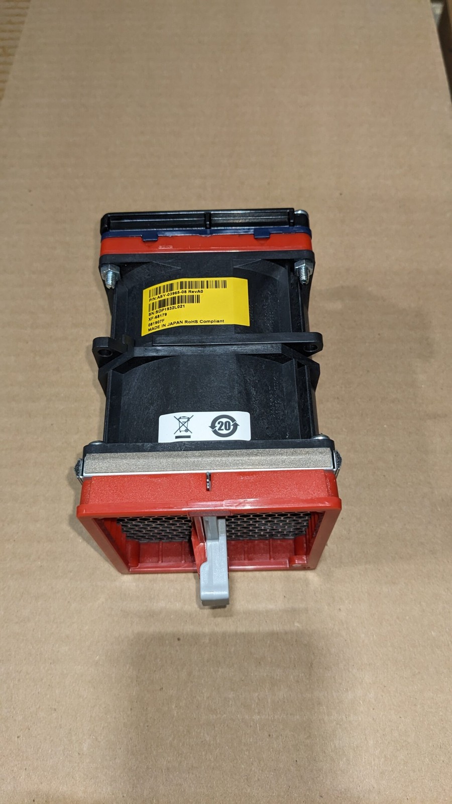New Arista FAN-7012HP-RED High Speed Fan for DCS-7388-CH