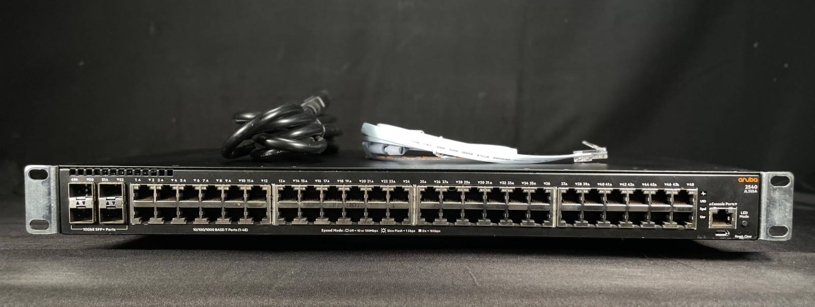 HPE Aruba 2540 JL355A 48 Port Gigabit 4x10G SFP+ Managed Switch