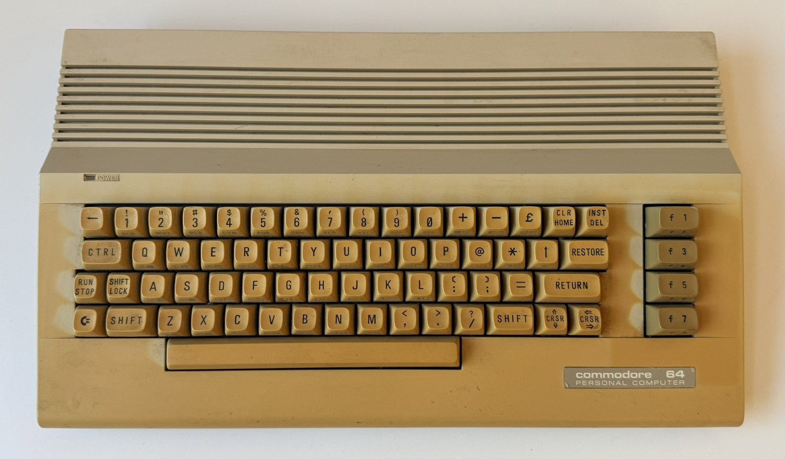 Commodore 64c Computer Tested with Power Supply Working Tested READ DESCRIPTION