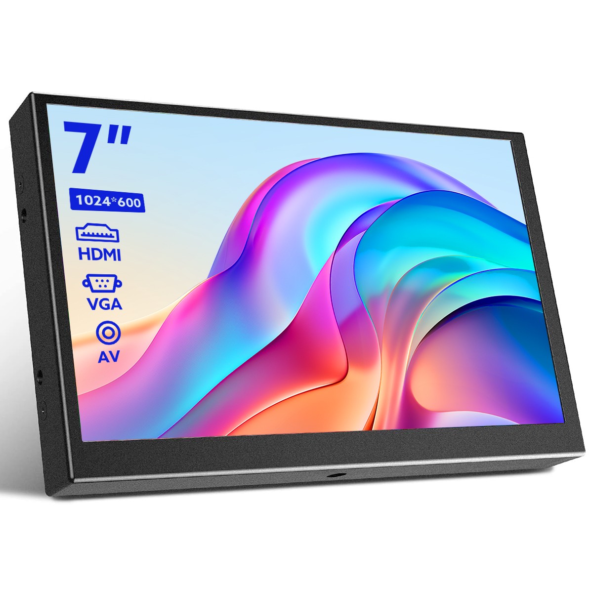 Eyoyo 7 Inch Portable HDMI Monitor  USB Power Screen for PC/DVR/CCTV System