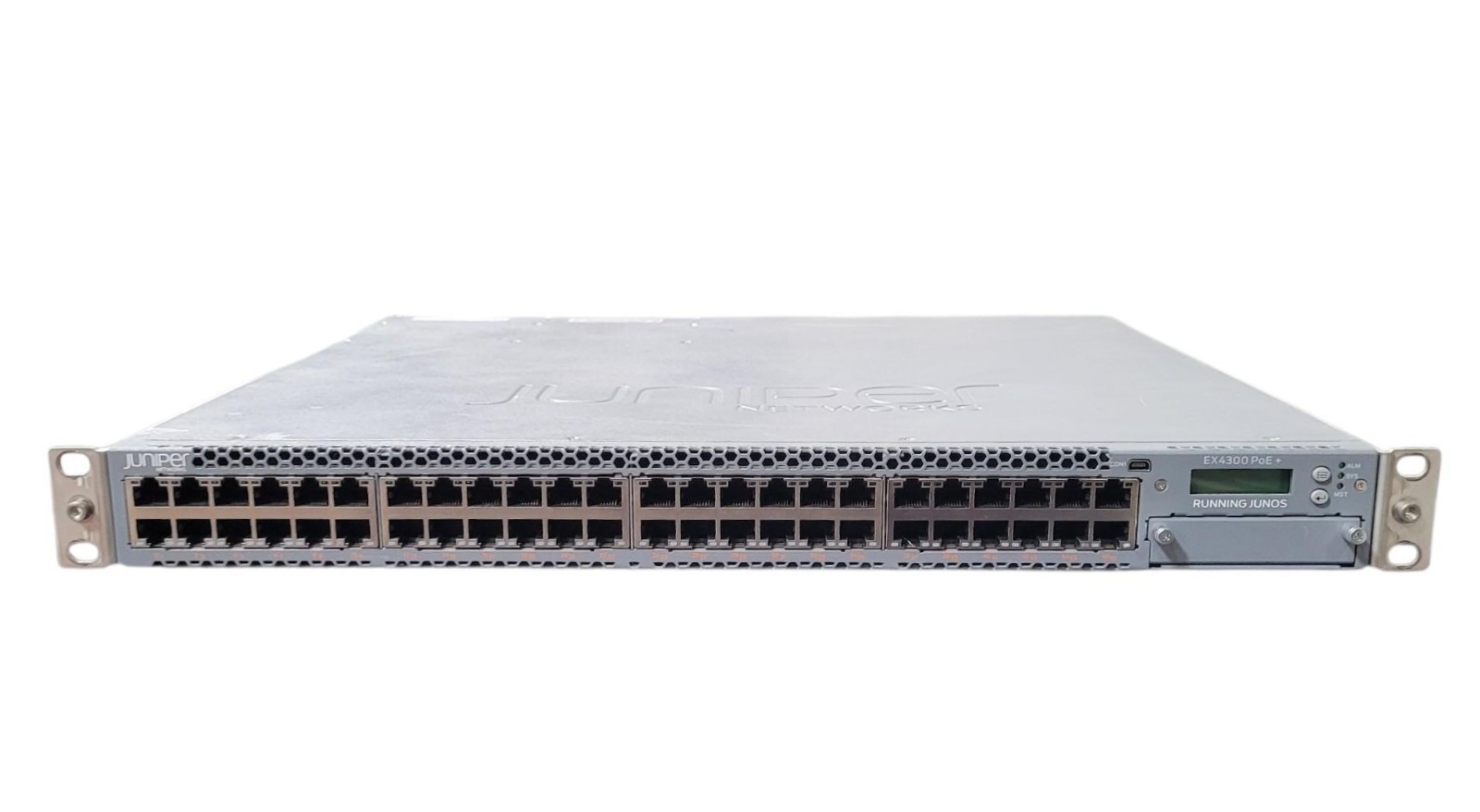 Juniper Networks EX4300-48P 48 Port Managed Switch RJ-45 Dual PSU