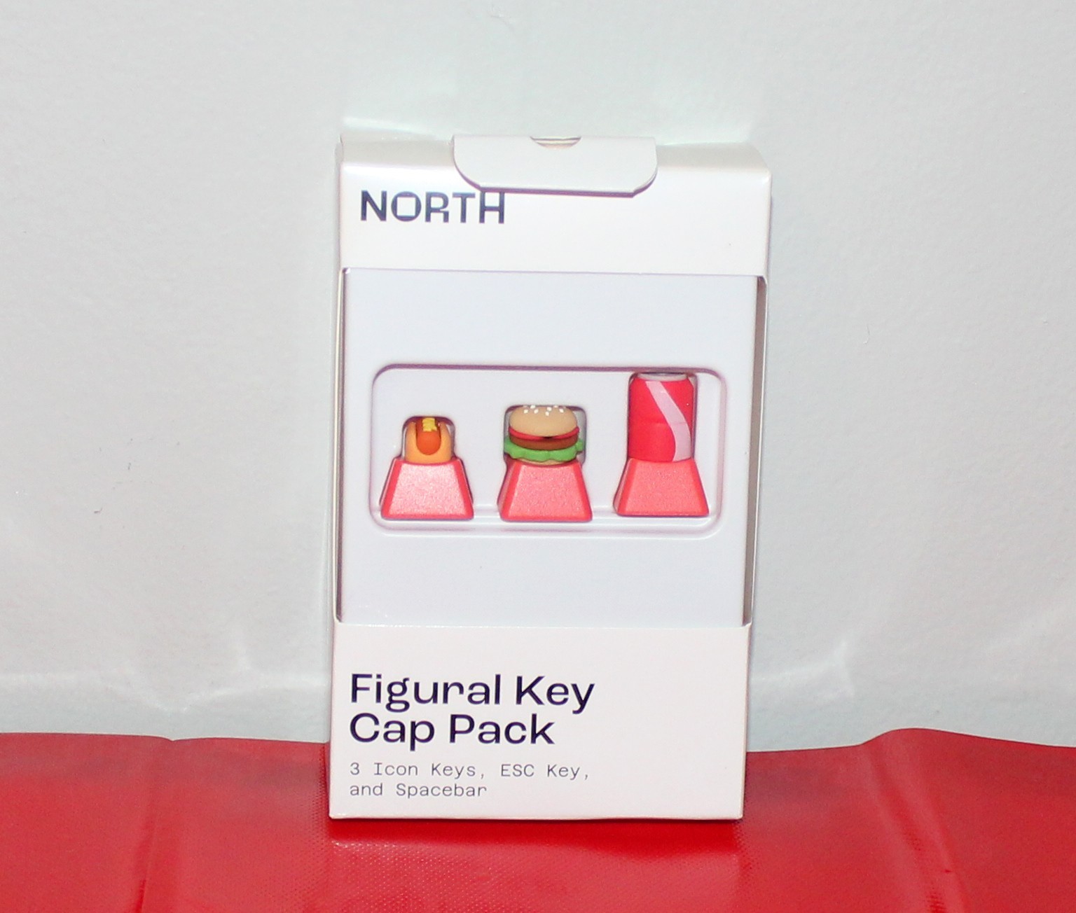 North Key Cap Pack Fast Food Figural PVC Computer Keyboard & Mouse Accessories
