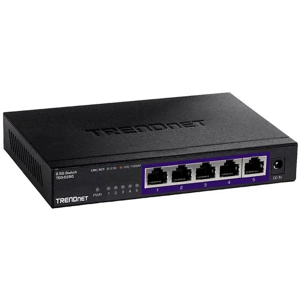 TrendNet TEG-S350 TRENDnet TEG S350 - Switch - unmanaged - 5 x 100/1000/2.5G S