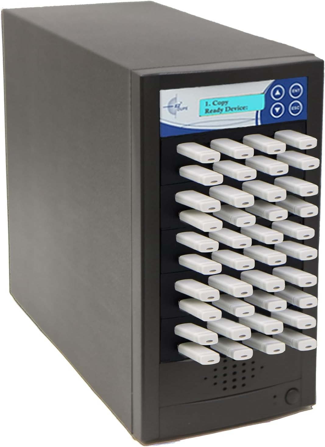 EZ DUPE 1:39 USB Flash Drive Duplicator & DoD Sanitizer 35MB/Sec 2 YEAR WARRANTY