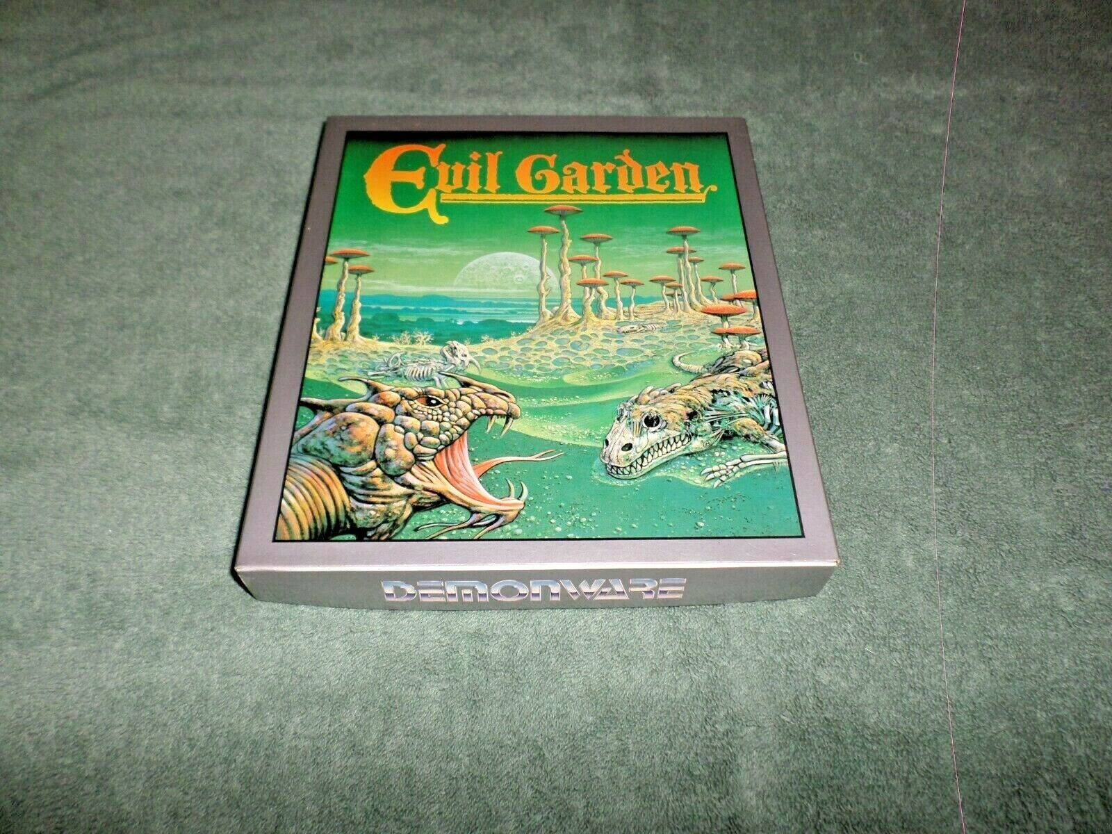 EVIL GARDEN - COMMODORE AMIGA BOXED GAME - 1988 DEMONWARE