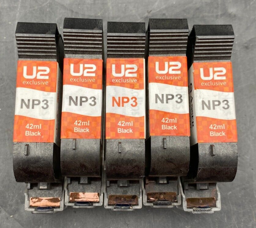 ANSER U2 6006006327 NP3 EDC 33-1 ROBELMARK BLACK INK CARTRIDGE 42ml x1pc