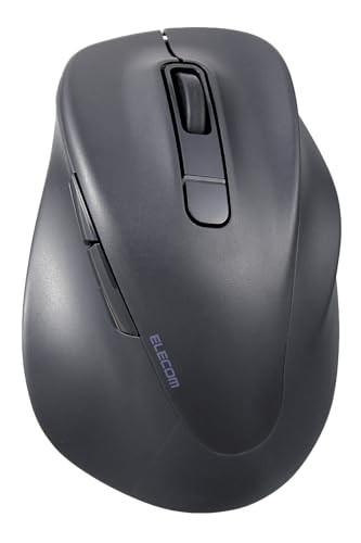 ELECOM Bluetooth Wireless Ergonomic Shape Mouse  Silent Click  Right Hand