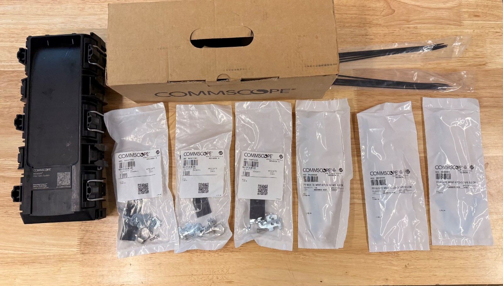CommScope NOVUX CSC100 Fiber Splice Closure CSC3-M5A1A1BA000 – NEW