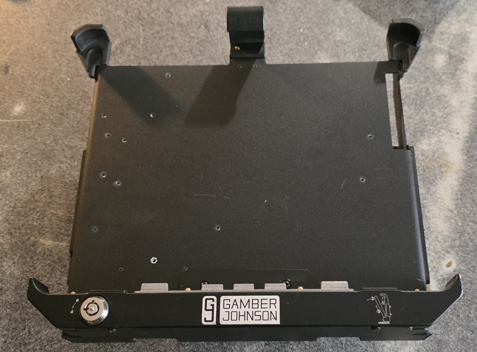 Panasonic CF-33 Slim Tablet docking station Gamber Johnson Precision Mounting