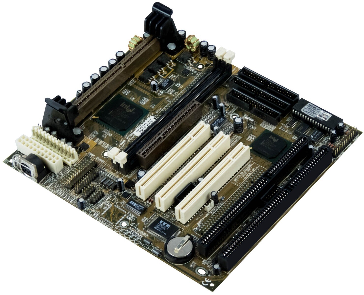 TOMATO BOARD EX-98 SLOT 1 2x SDRAM AGP 3x PCI 2x ISA MOTHERBOARD