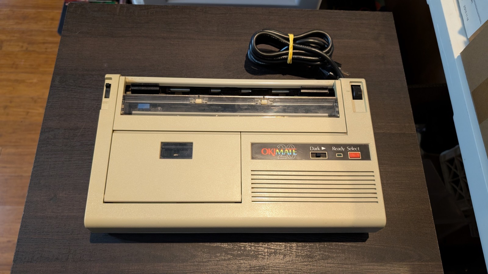 Okidata Okimate 20 PrintervFor C64 64C +4 C128  COMMODORE Partially Tested