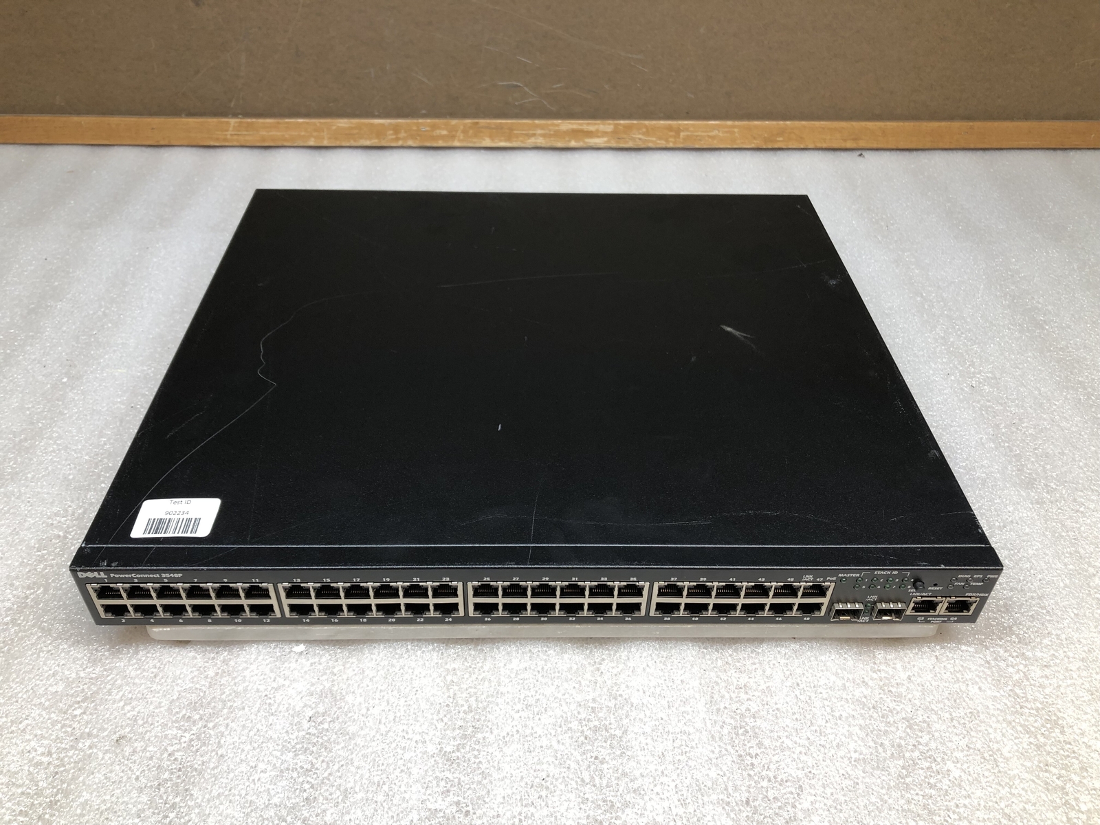 Dell PowerConnect 3548P 48-Port Ethernet 2xSFP PoE Network Switch
