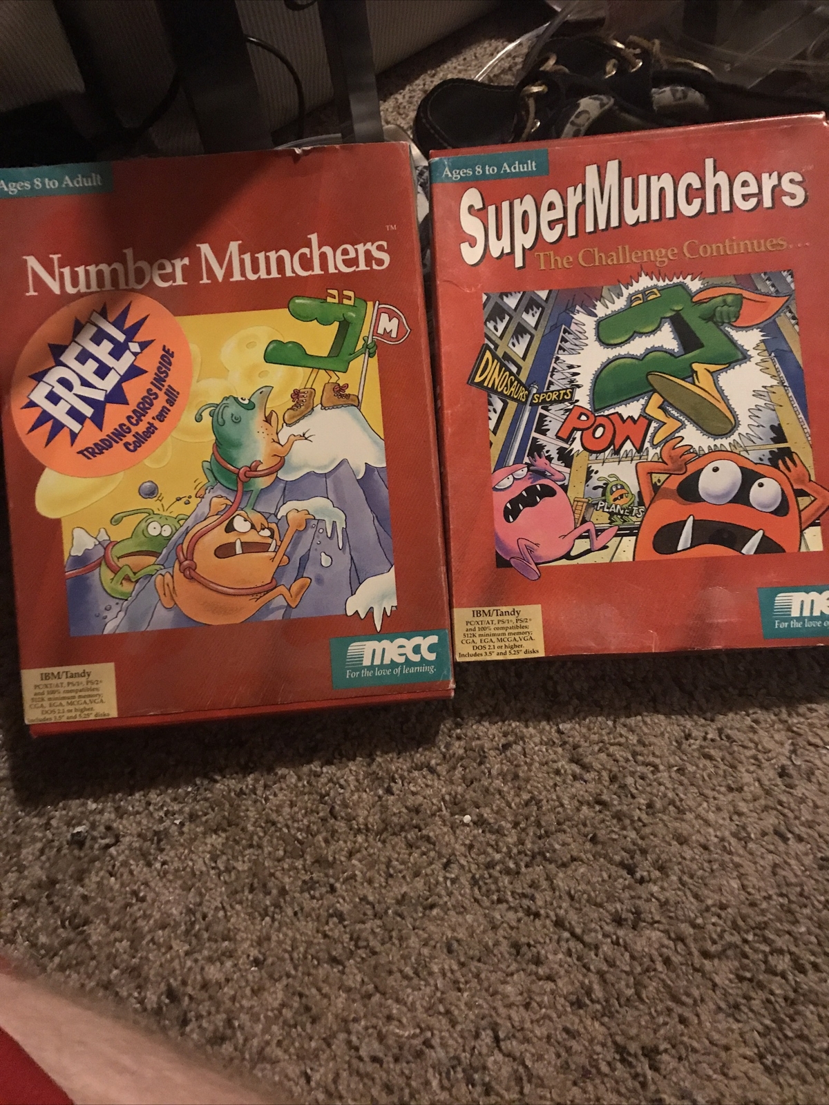 NUMBER MUNCHERS AND SUPER MUNCHERS MECC +1Clk Windows 10 8 7 Vista XP Install