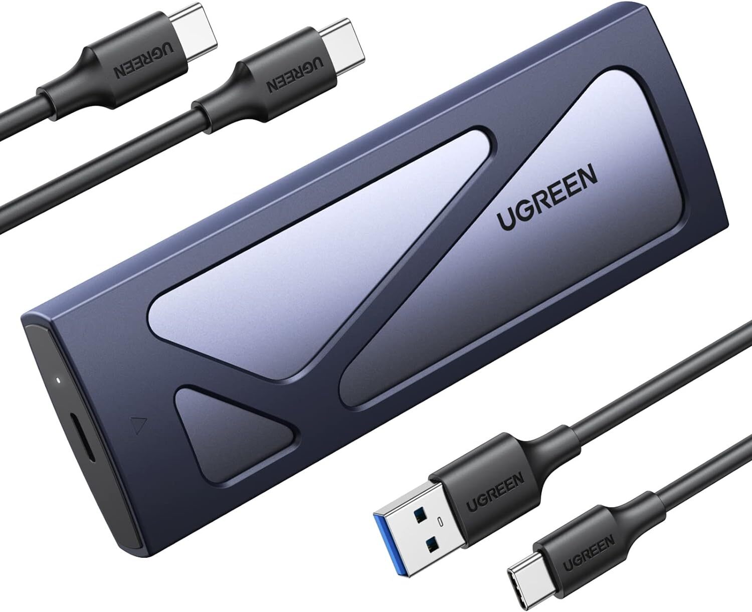 Ugreen Ssd Enclosure, Tool-free Usb C External, 10Gbps M.2 Nvme To Usb Electr...