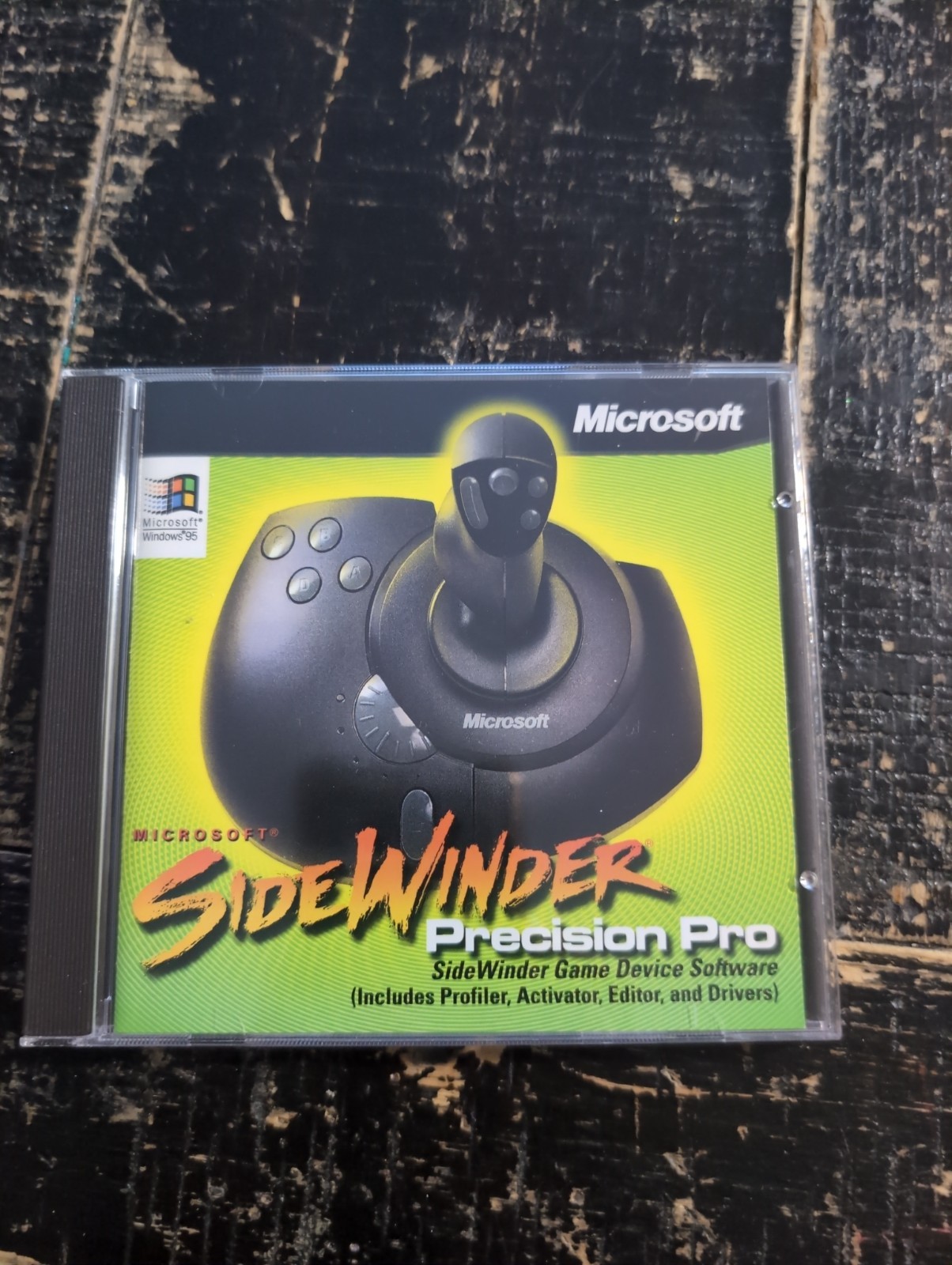 Microsoft SideWinder Precision Pro Software CD Windows 95 Game Device Drivers