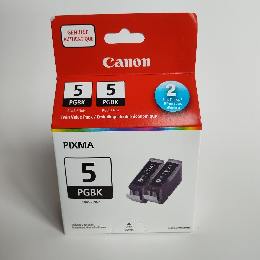 Canon PGI-5 PIXIMA Black Ink Cartridge Twin Pack 
