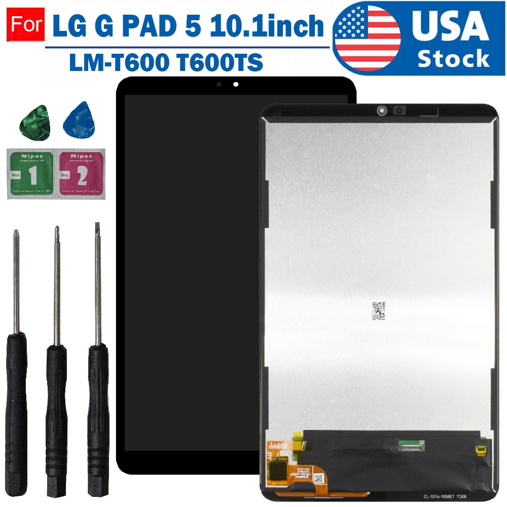 For LG G Pad 5 10.1 T600 LMT600 T600MS T600TS LCD Display Touch Screen Digitizer