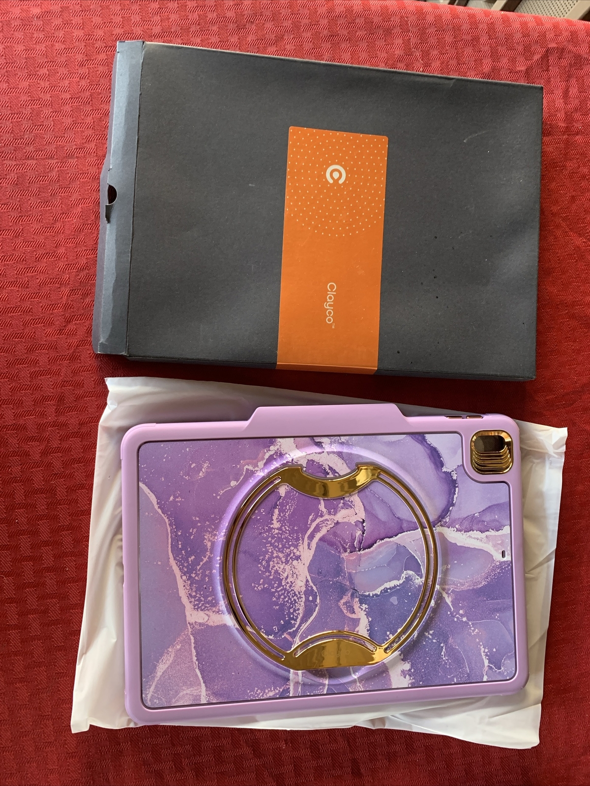 Clayco For Apple iPad 10.2" (2021/2020/2019) Full Body Case with Screen Cover US