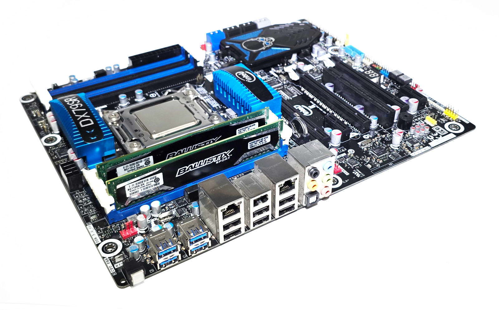 Intel DX79SR LGA 2011 Motherboard w/ i7-3970K CPU & 8 GB DDR3 RAM