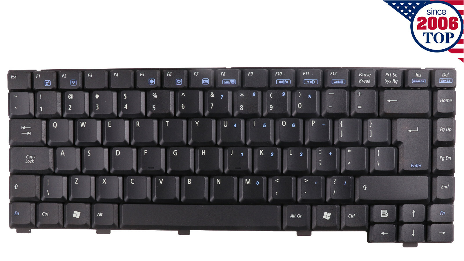 Russian Layout Keyboard for Asus A3000 A3Ac A3E A3F A3Fc A3H A3V Z8 A7T A7V