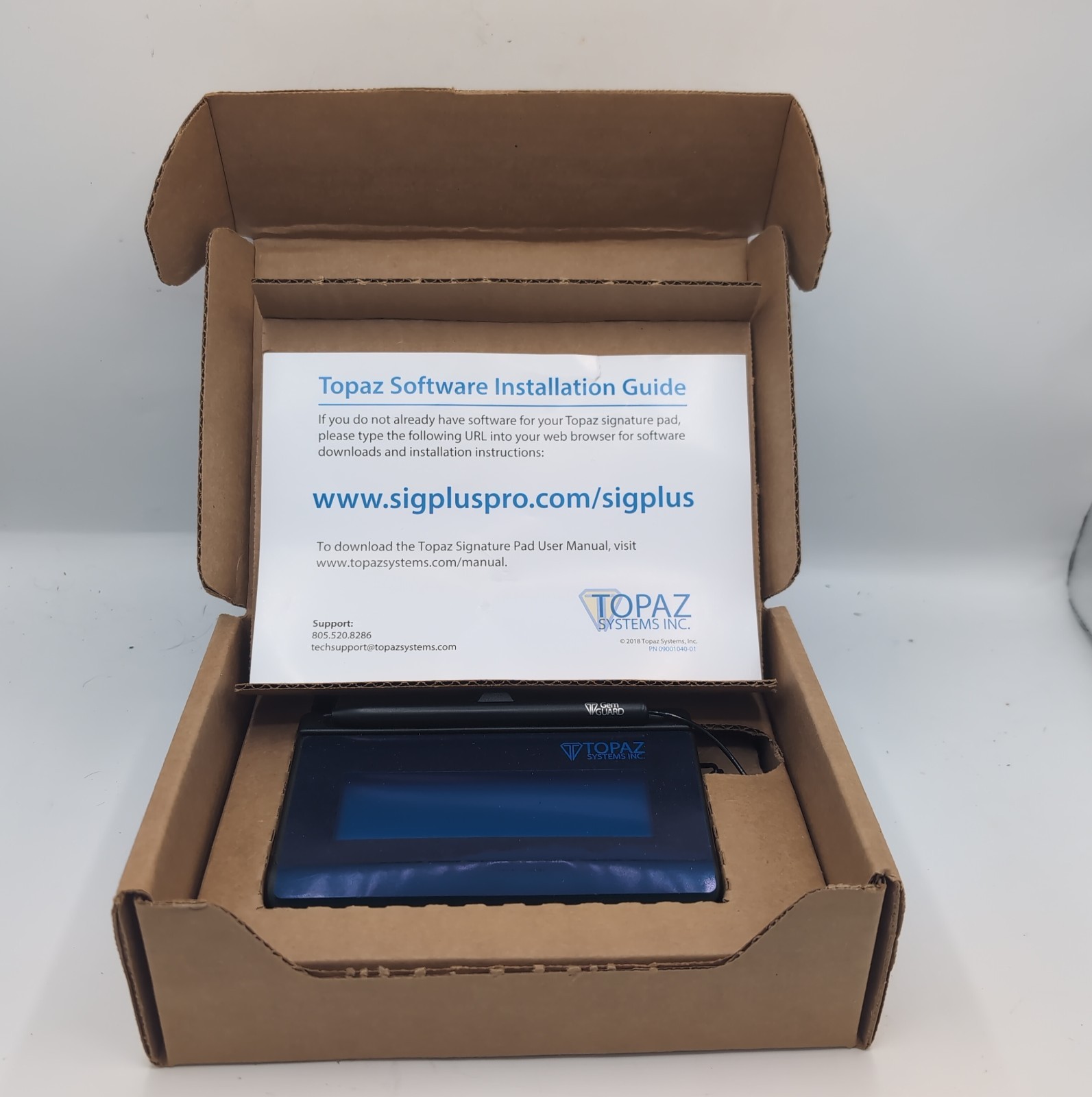 Topaz Systems MODEL T-LBK460-HSB-R Electronic Signature USB Capture Pad NEW