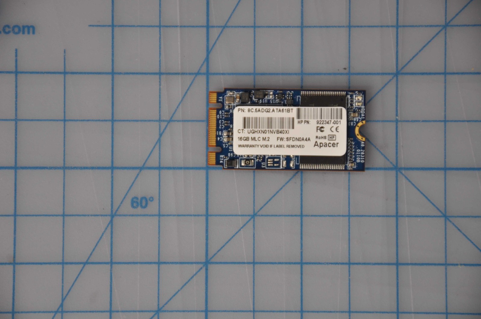 HP Apacer 16GB MLC M.2 SSD USED 922347-001