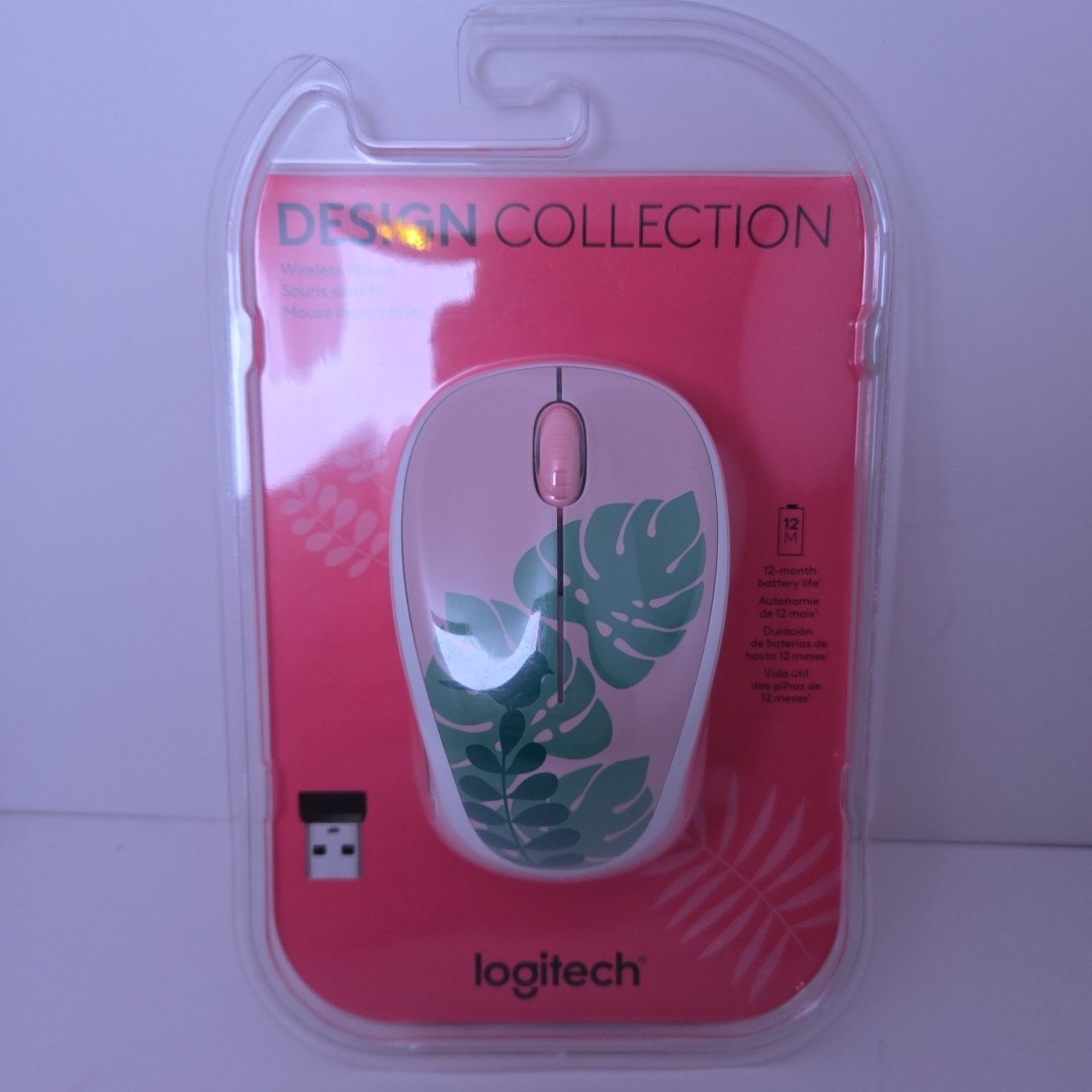 BRAND NEW - Logitech Design Collection M317C Wireless Mouse - CHIRPY BIRD