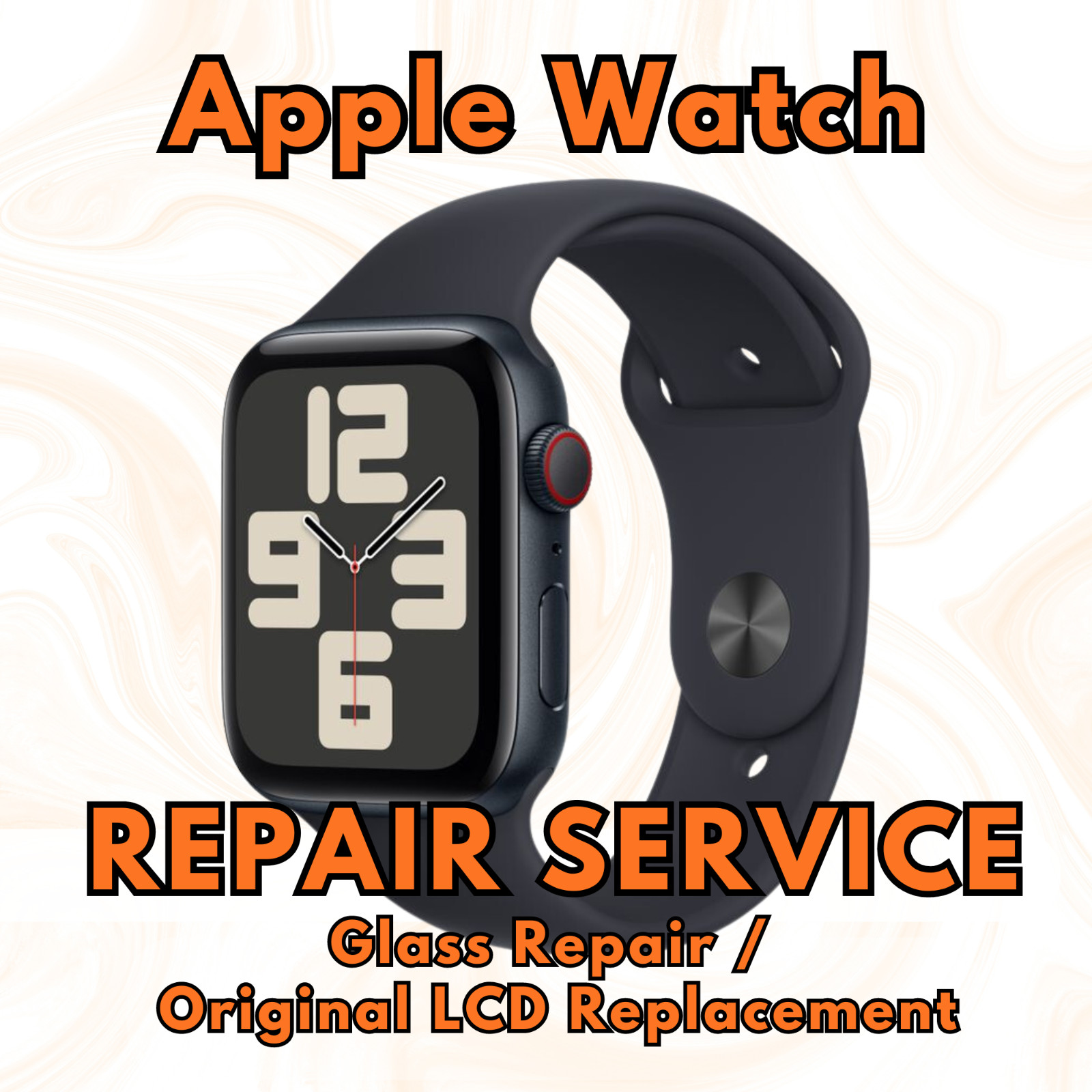 Apple Watch Series 3 Glass / Original Screen Replacement Repair Service