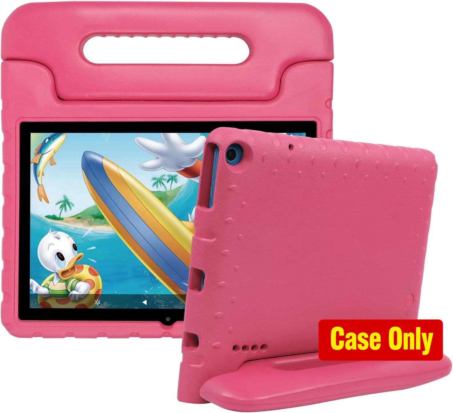 Onn 10.1 Tablet 2022 Kids Case, shockproof, lightweight, with handle